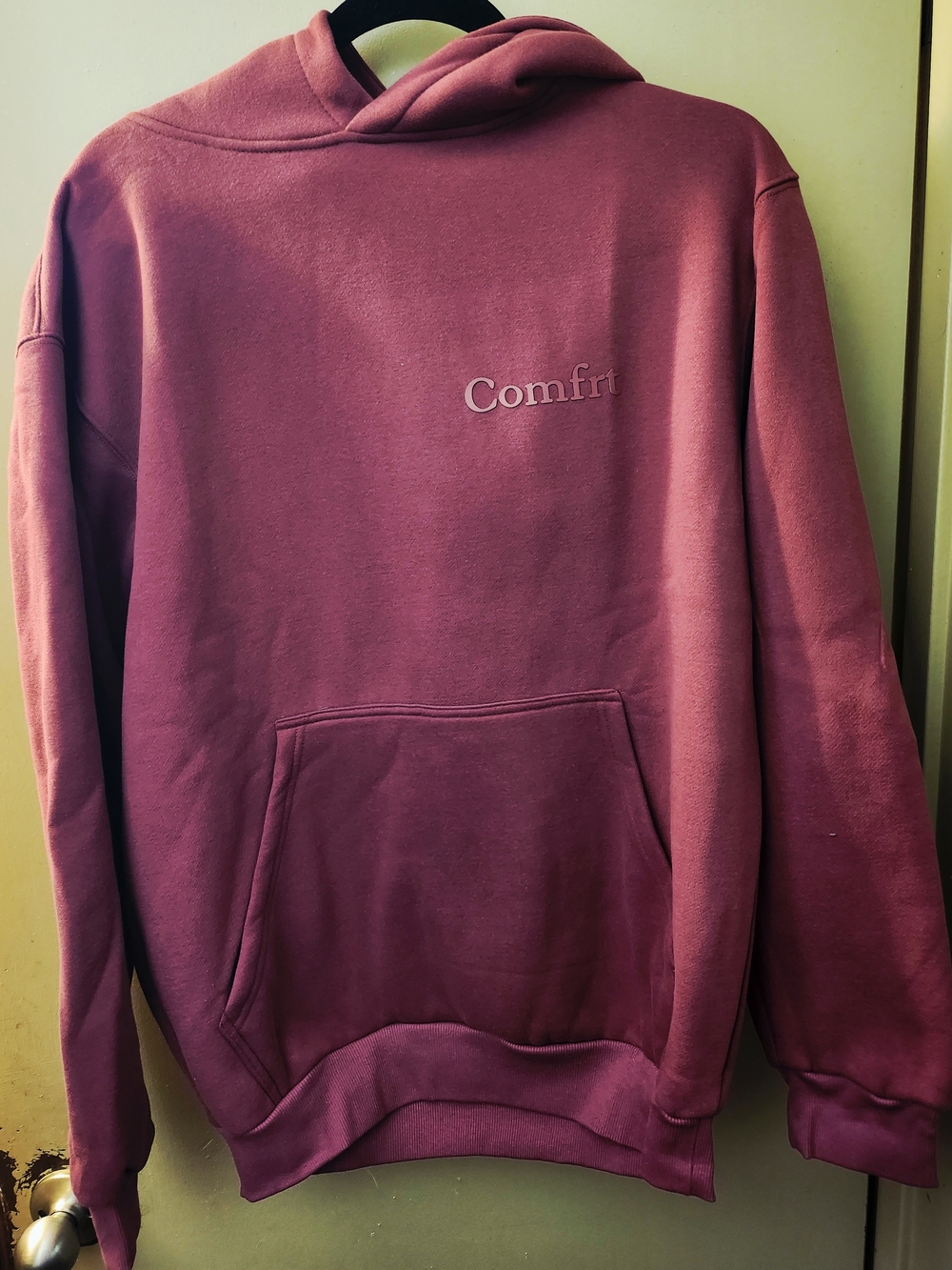 Comfrt Hooded Sweatshirt - Berry Size Xsmall